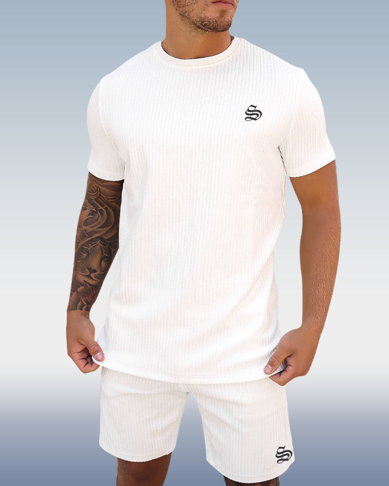 Men's spring and summer simple suit 077