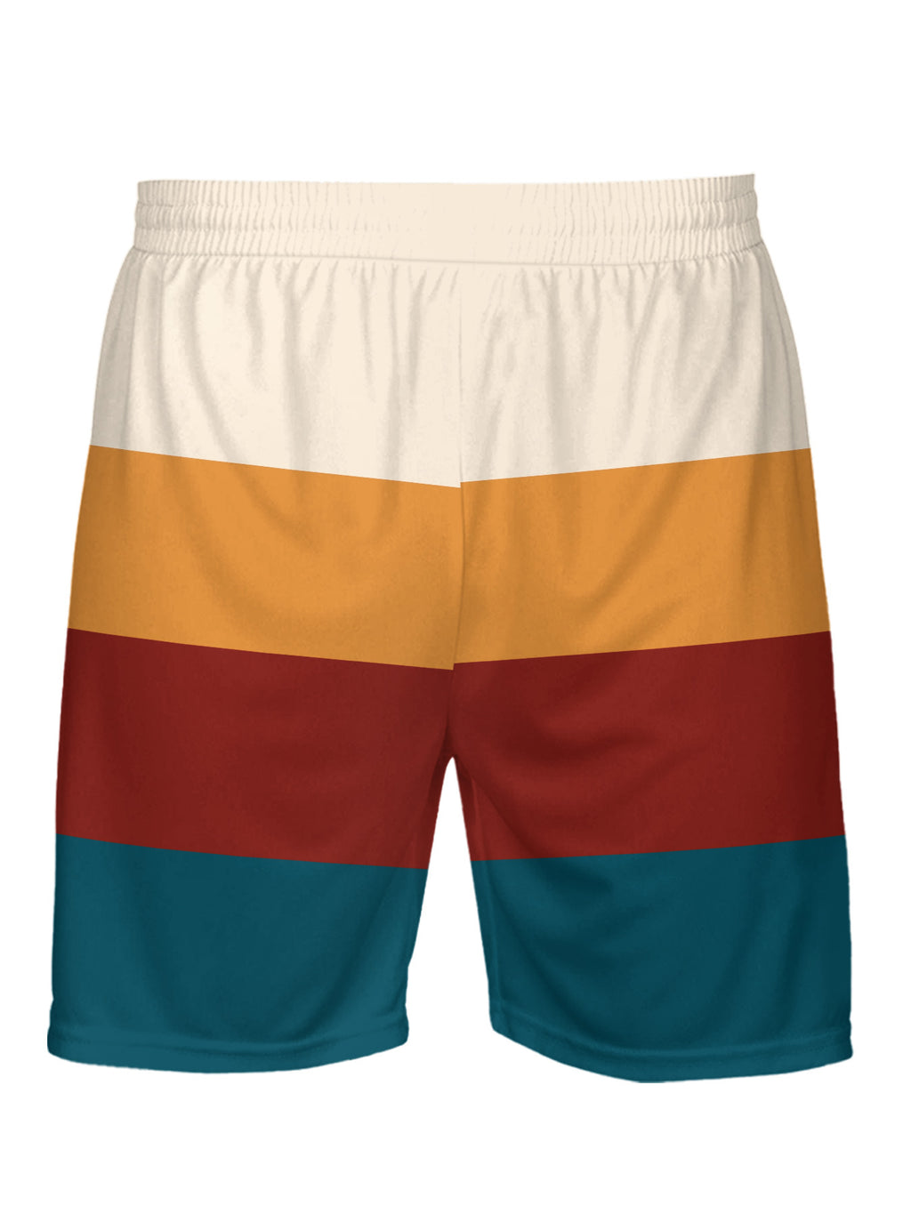 Men's Gradient Summer Round Neck Set 136