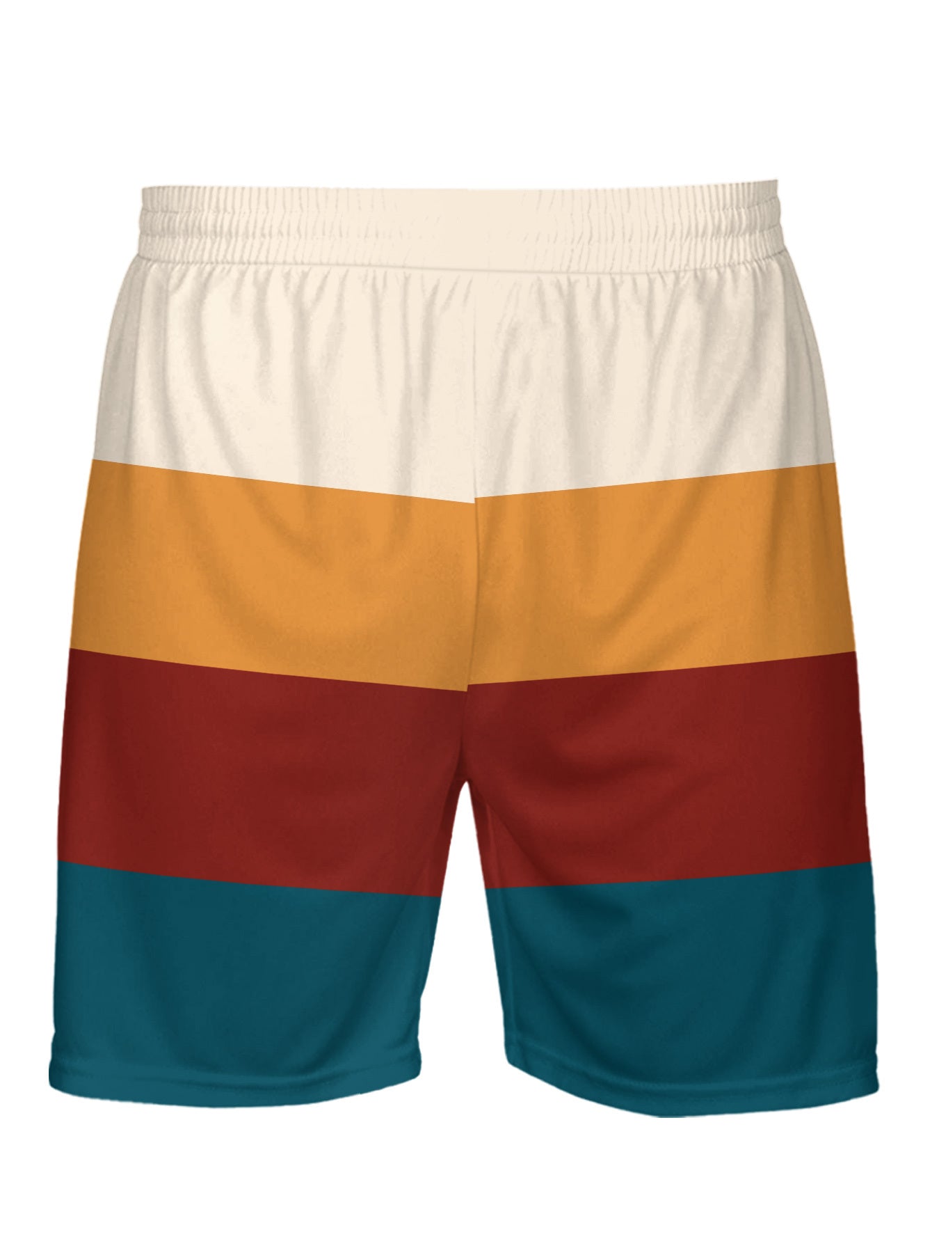Men's Gradient Summer Round Neck Set 136