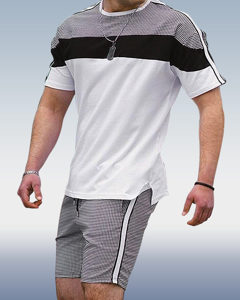 Men's spring and summer simple suit 069