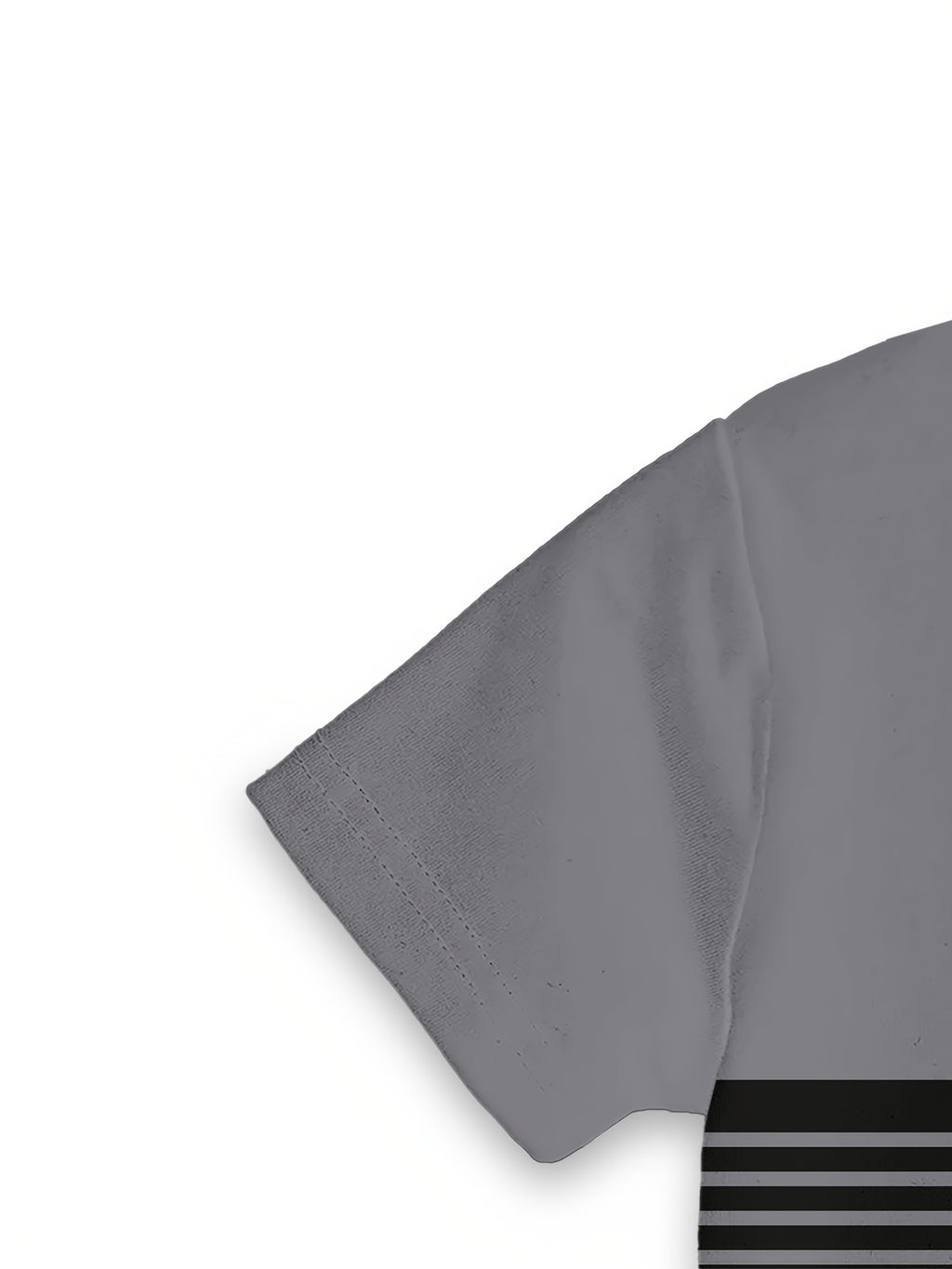 Men's Gradient Summer Round Neck Set 137