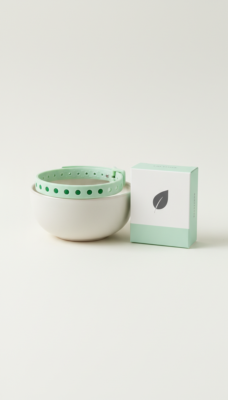 Cat Collar in Fresh Green