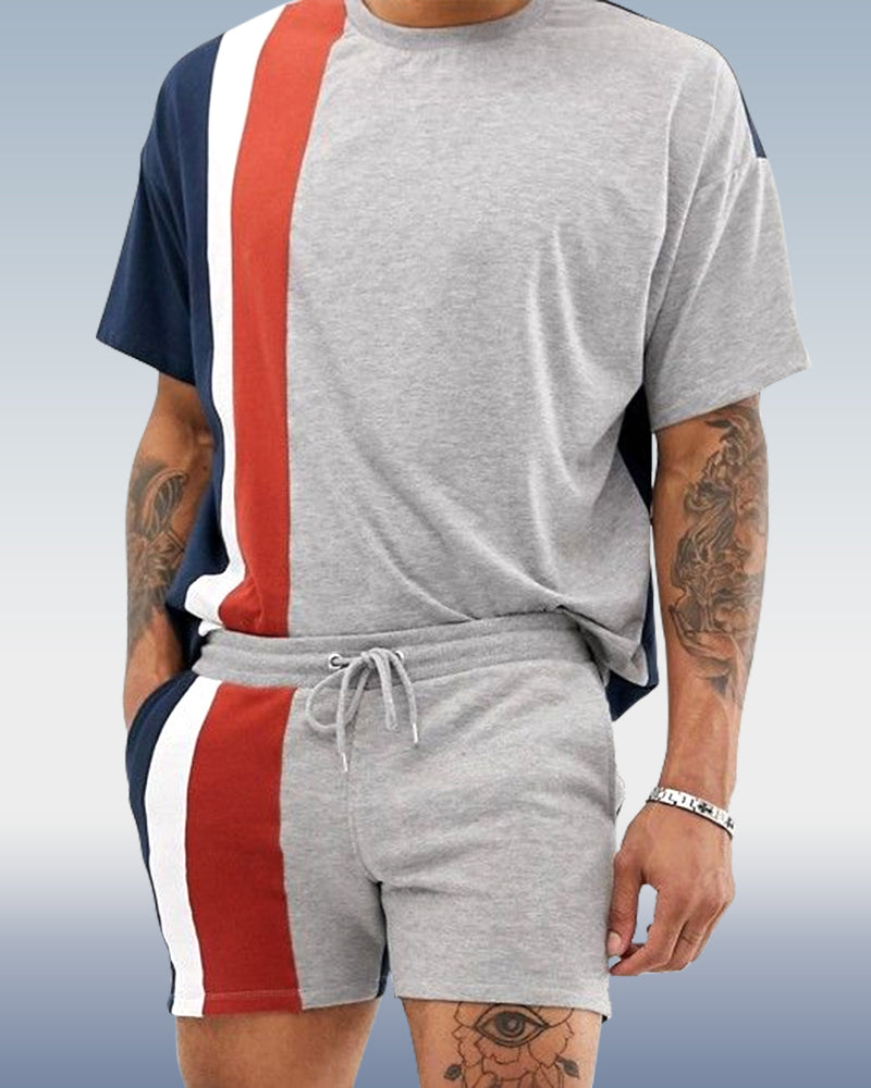 Men's spring and summer simple suit 074