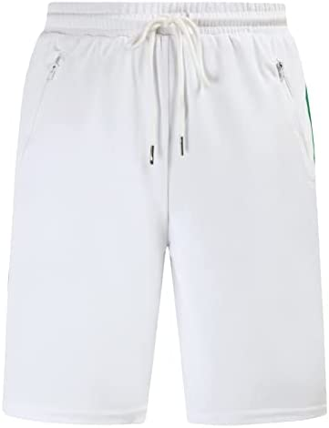 Men's Printed Colorblock T-Shirt and Shorts Set 032