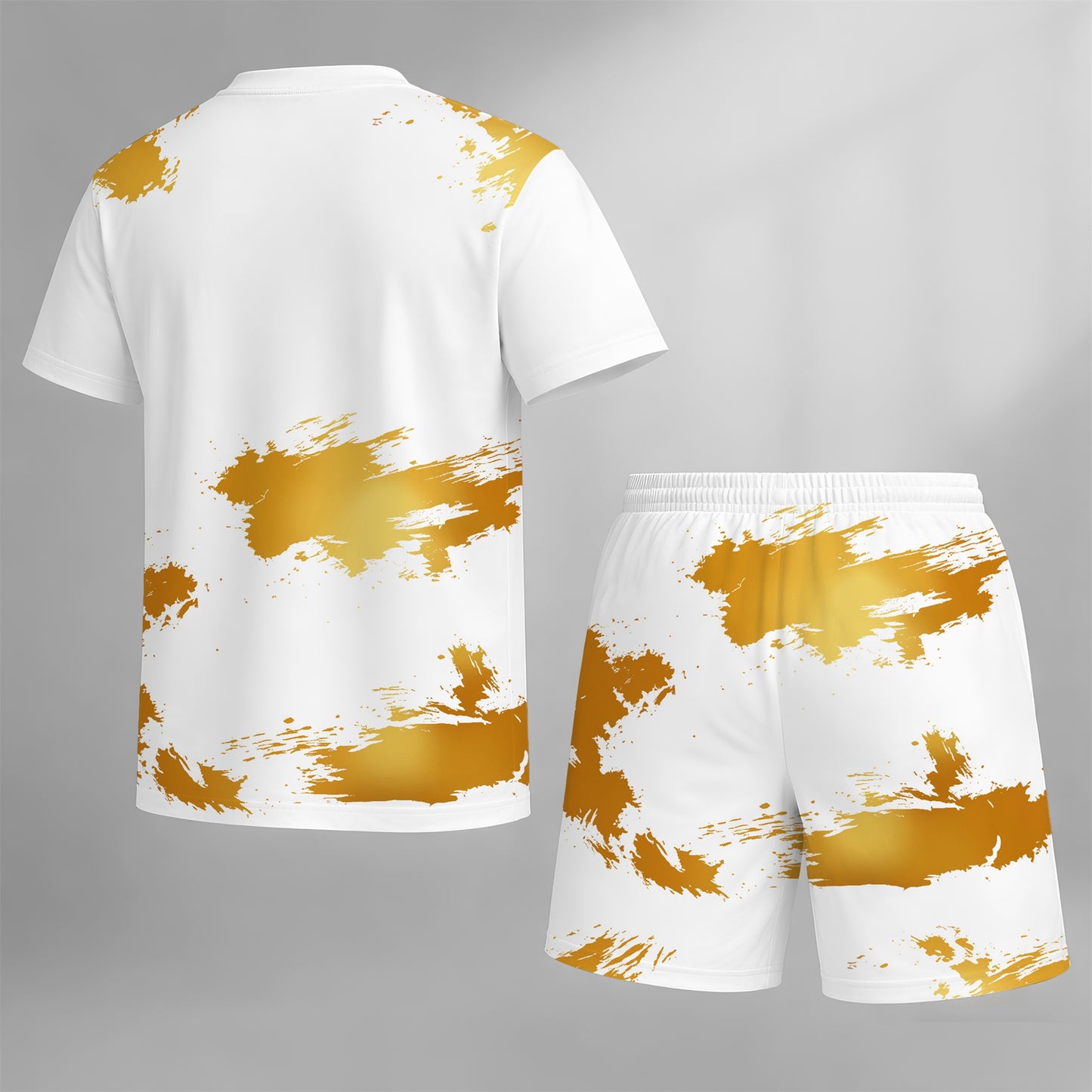 Men’s MILANO Graphic T Shirt and Shorts Set, Italy Inspired 2 Piece Matching Outfit with Short Sleeve Tee and Elastic Waist Drawstring Shorts, Soft Breathable Summer Set for Holiday, Street Style, Travel, and Everyday Wear