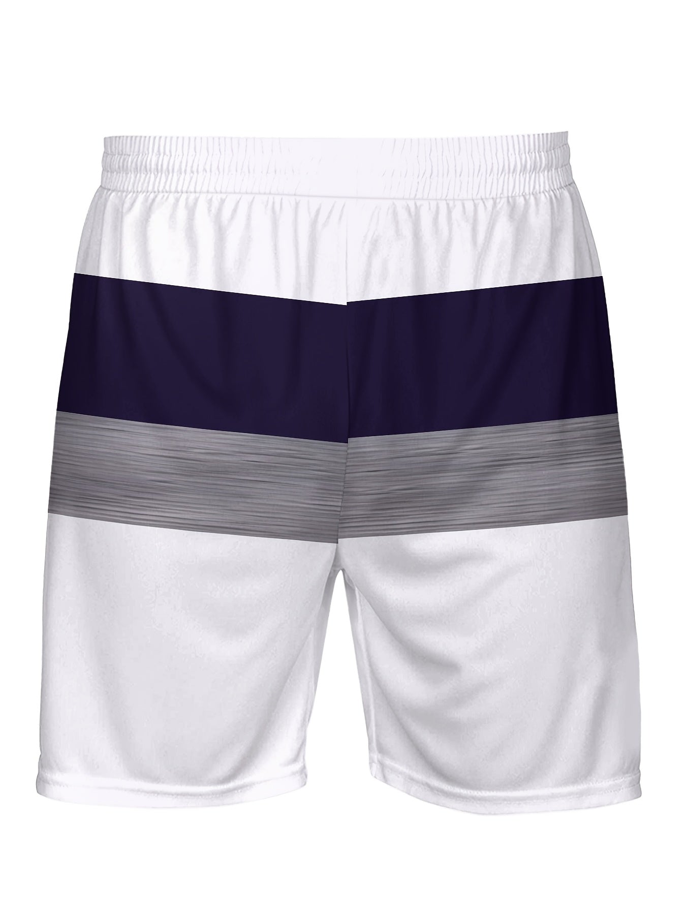 Men's Colorblock Summer Round Neck Set 140
