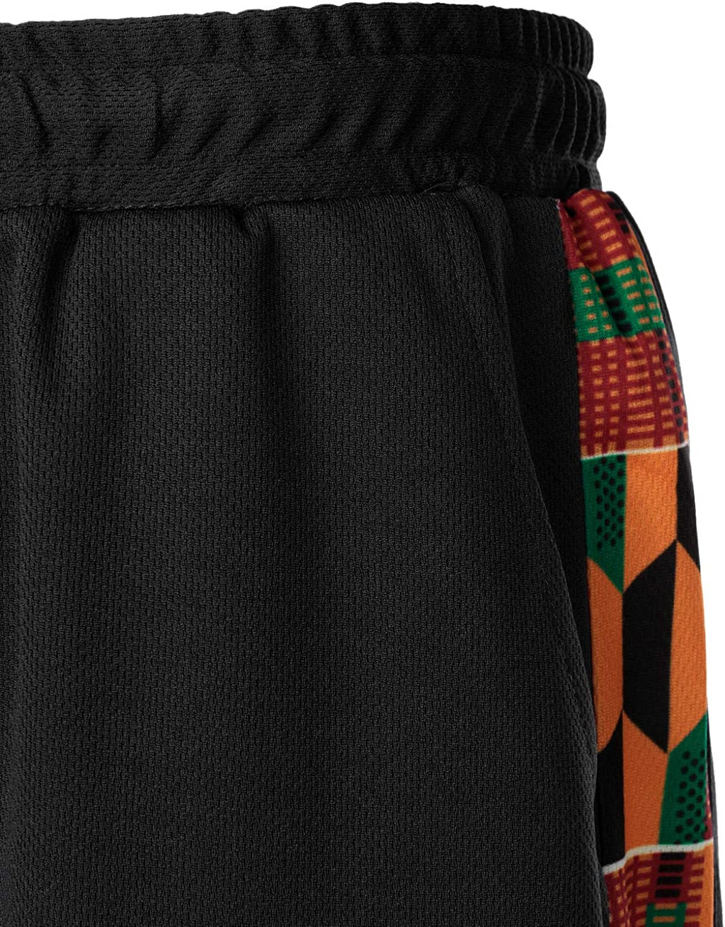 Men's Printed Colorblock T-Shirt and Shorts Set 017