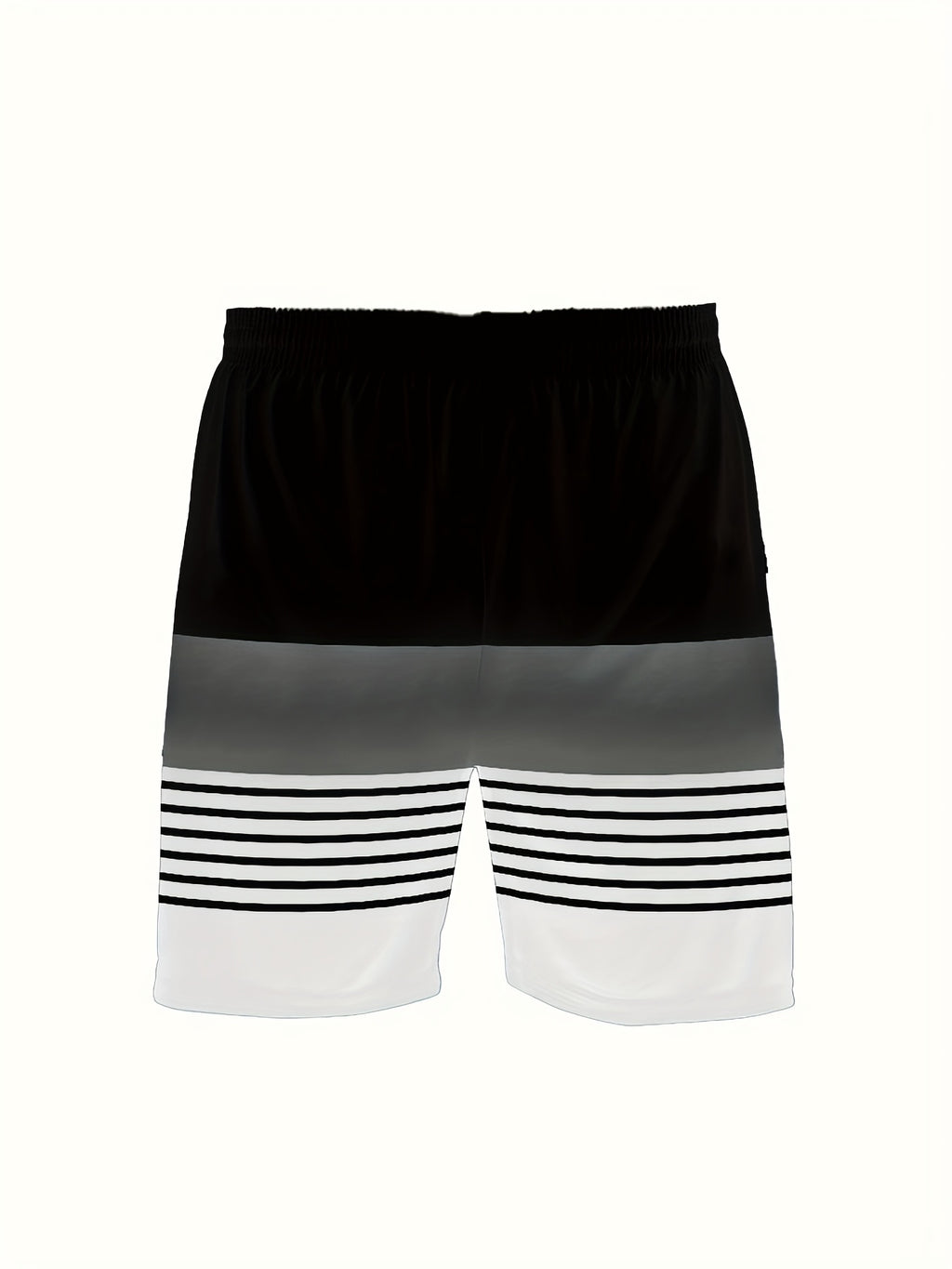 Men's Colorblock Summer Round Neck Set 107