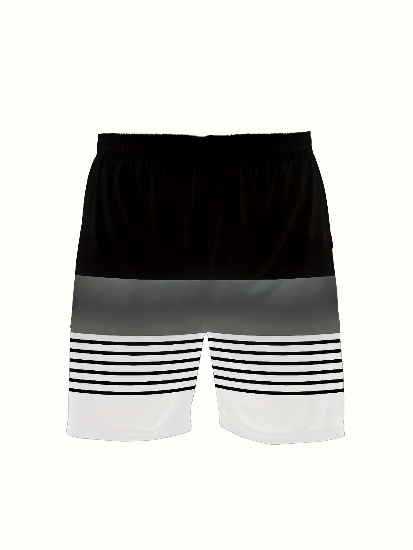 Men's Colorblock Summer Round Neck Set 107
