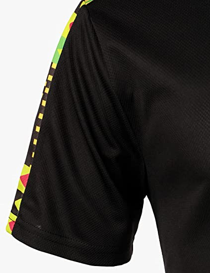 Men's Printed Colorblock T-Shirt and Shorts Set 002