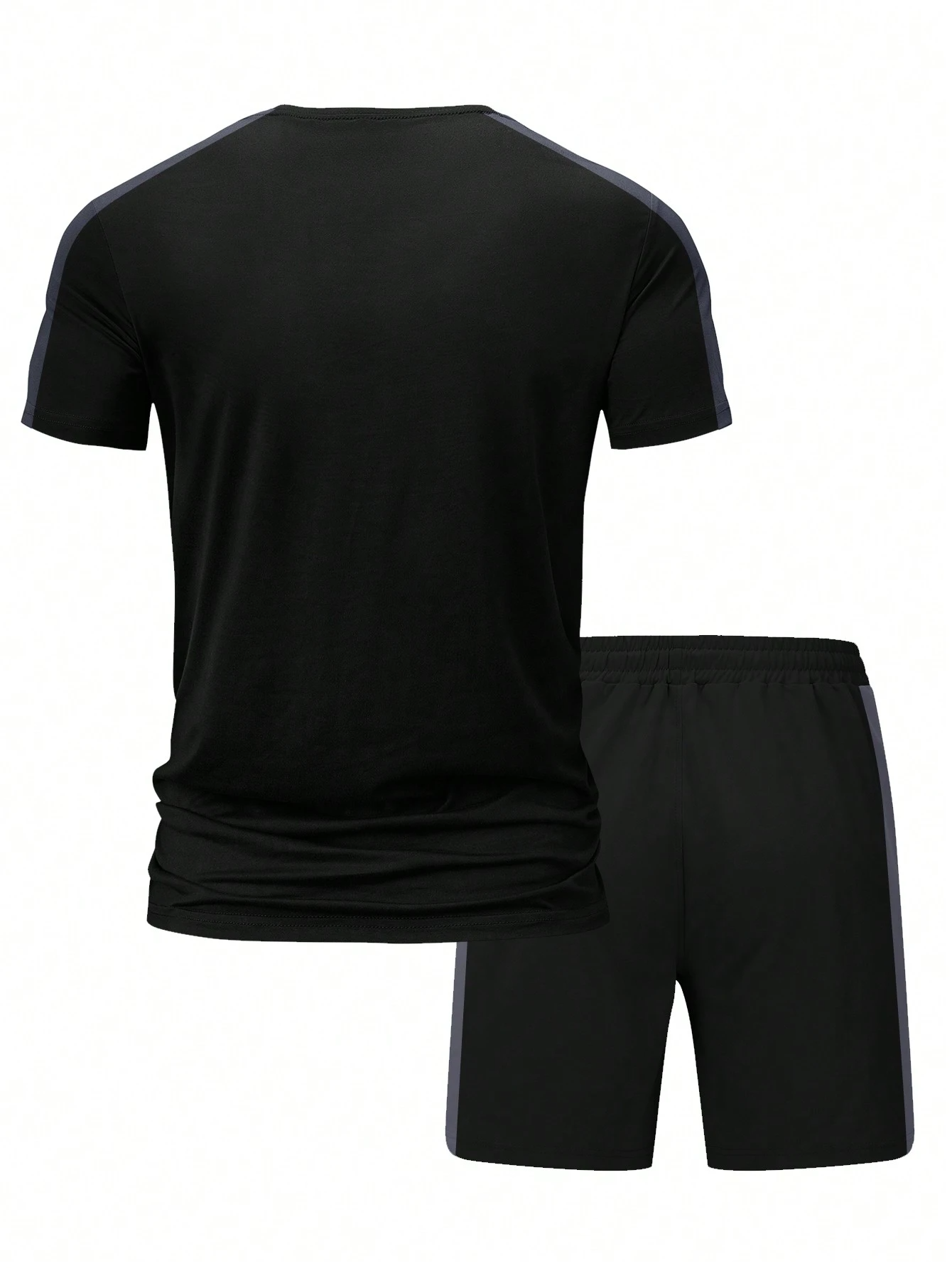 Men's Color Matching Casual Shorts Set 422