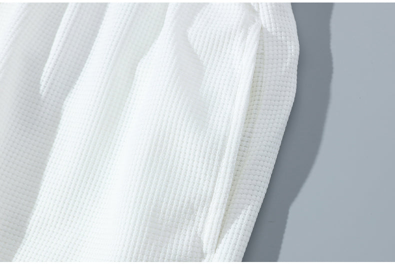 Men's Casual Waffle Shorts Set 6 Colors