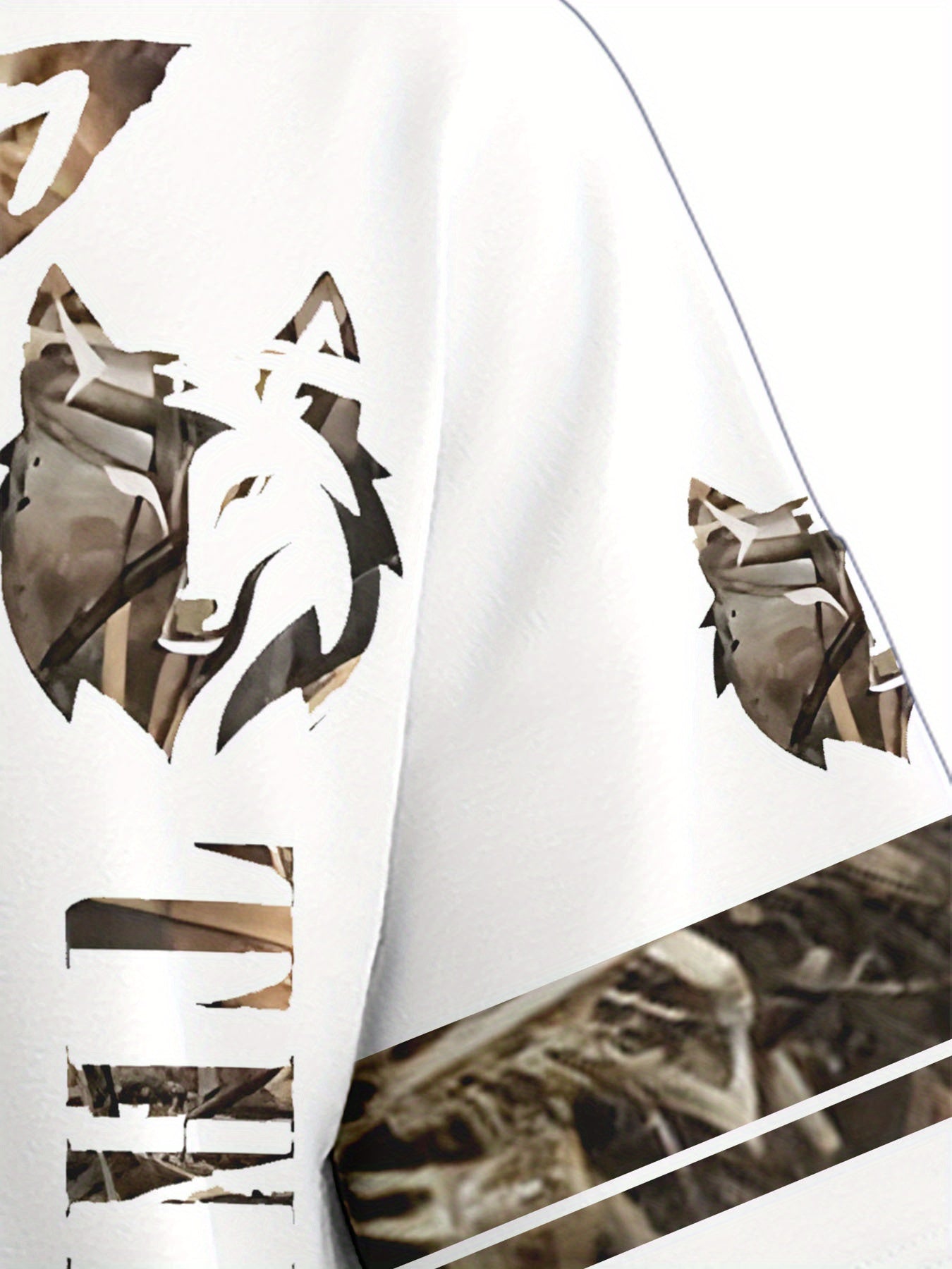 Men's Summer Retro Printed Round Neck Set 938
