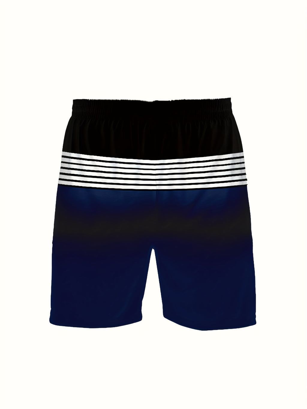 Men's Colorblock Summer Round Neck Set 108