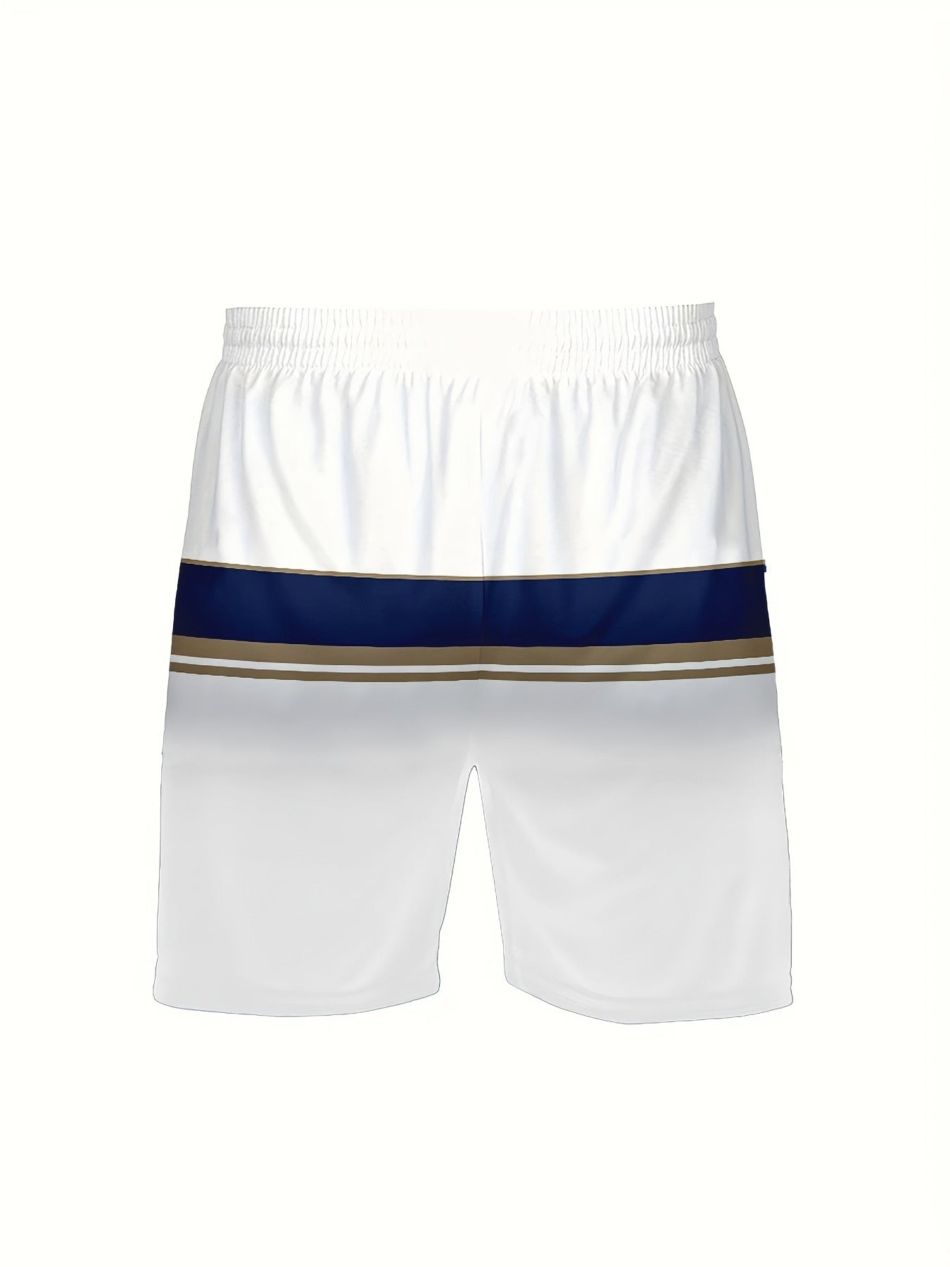 Men's Colorblock Summer Round Neck Set 102
