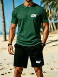 ⏰ Letzter Tag: 50% Rabatt! 🔥-Herren-Sommer-Set aus Leinen mit Poloshirt und Shorts