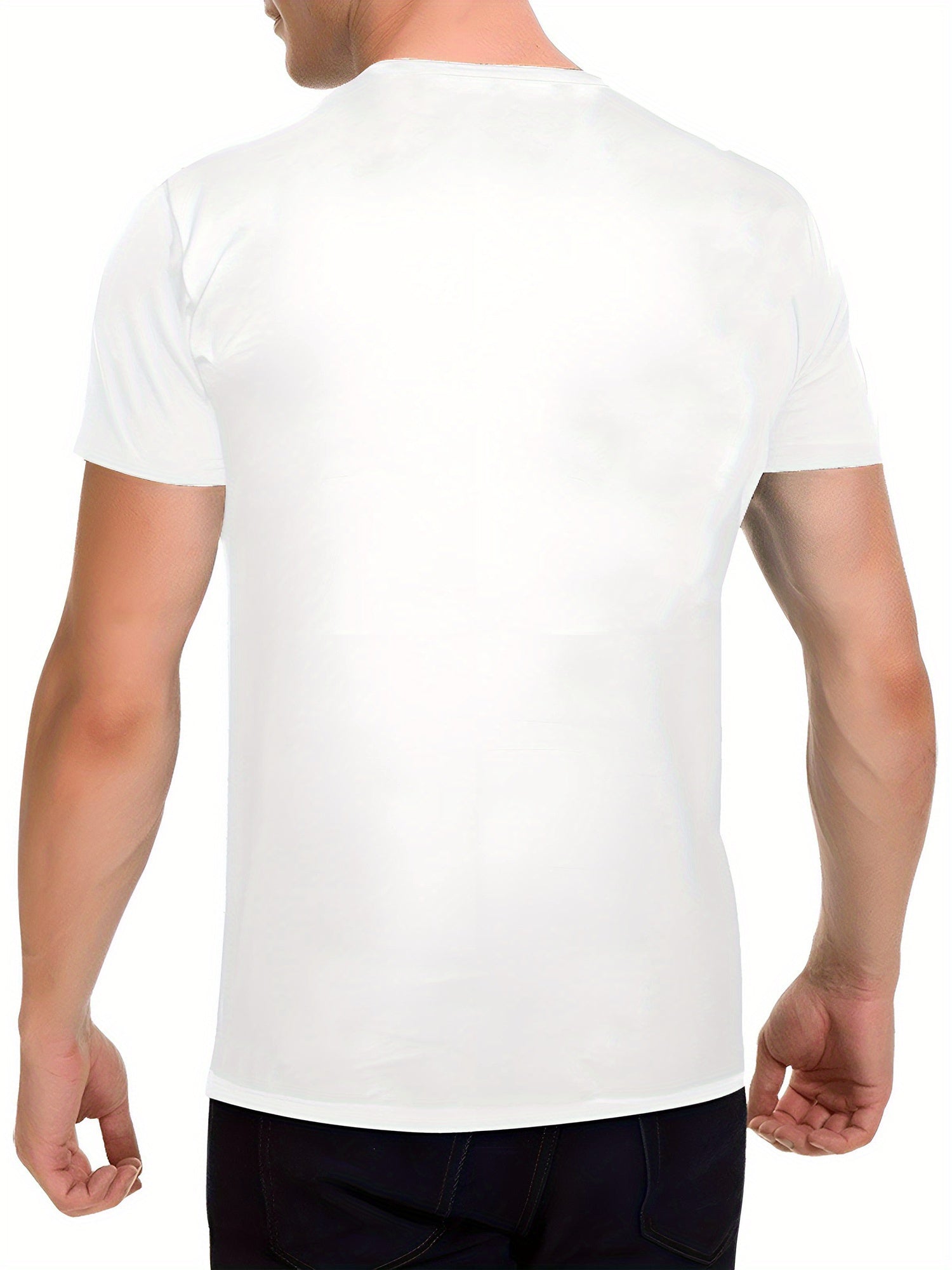 Men's Summer Vacation Round Neck Set 204