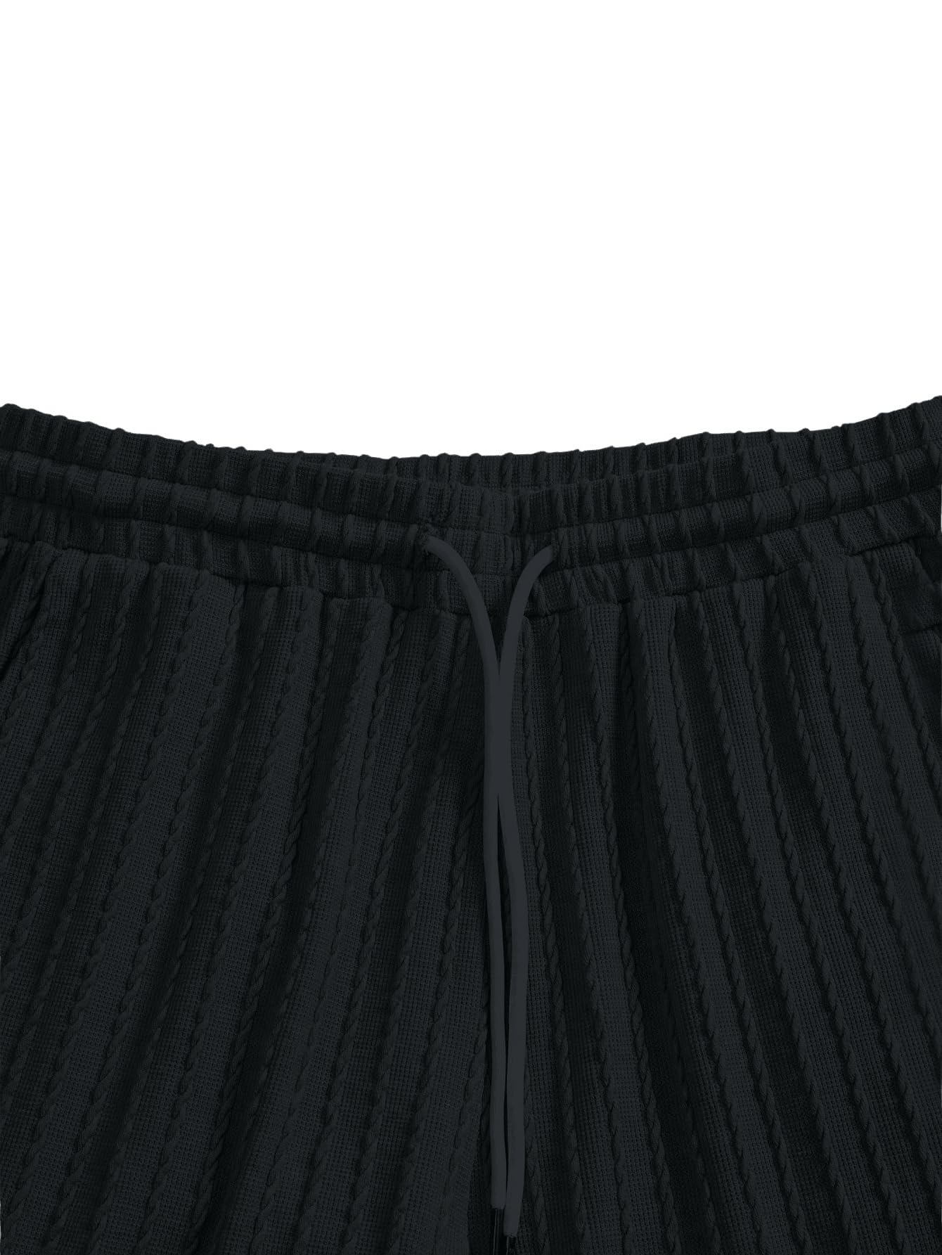 Men's casual gorgeous textured printed shorts set 559