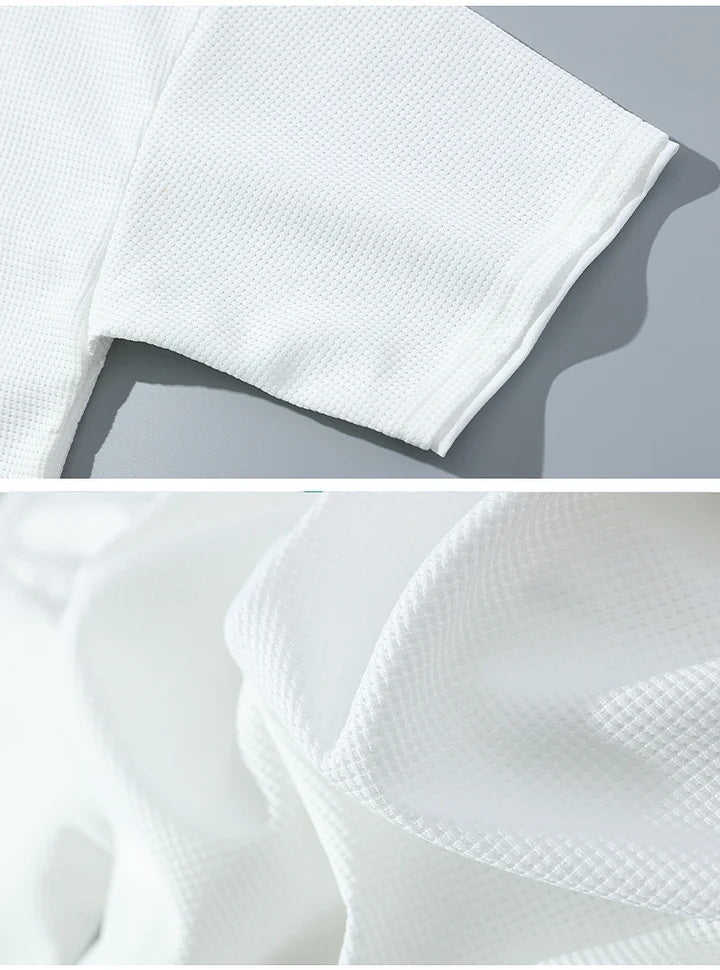 Men's Casual Waffle Shorts Set 6 Colors