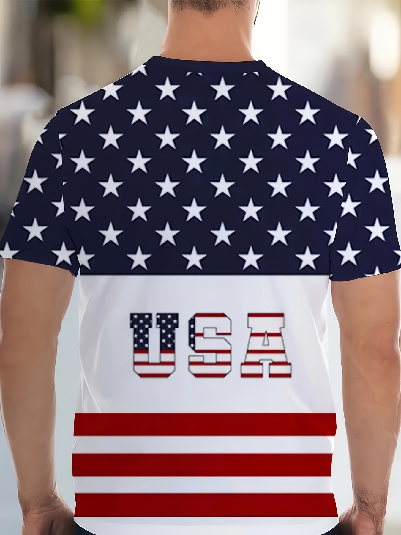 Men's Summer Vacation Round Neck Set 209