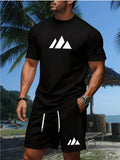 ⏰ Letzter Tag: 50% Rabatt! 🔥-Herren Sport Set mit T-Shirt und Shorts