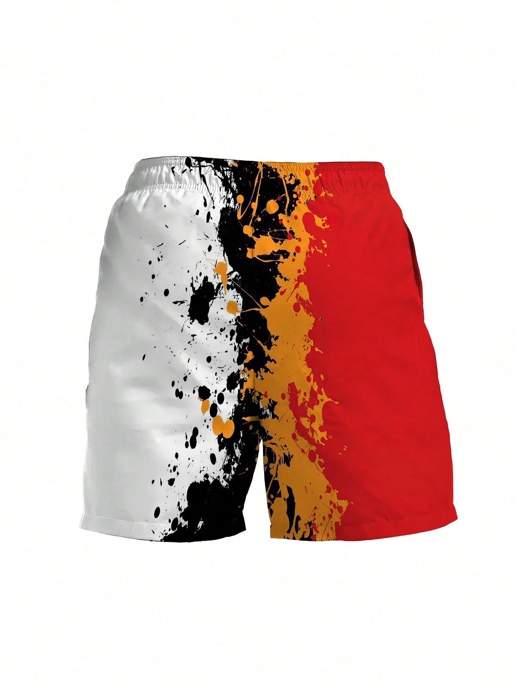 Men's Color Matching Casual Shorts Set 428