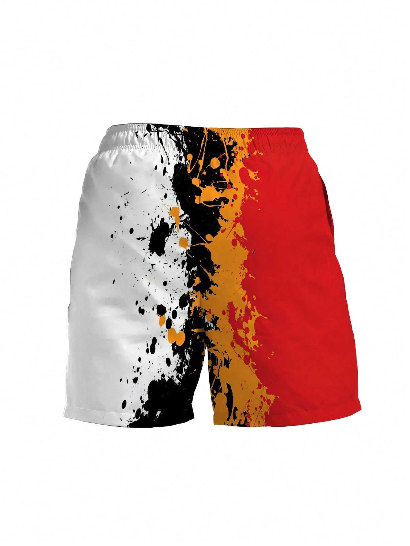 Men's Color Matching Casual Shorts Set 428