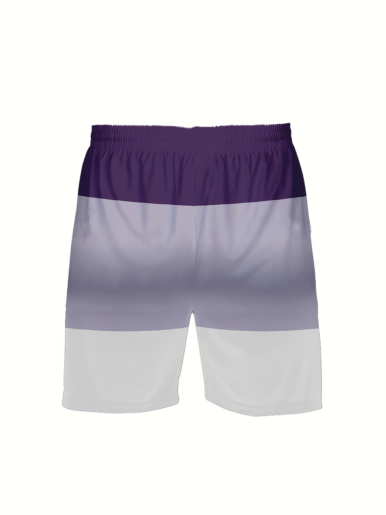Men's Colorblock Summer Round Neck Set 106