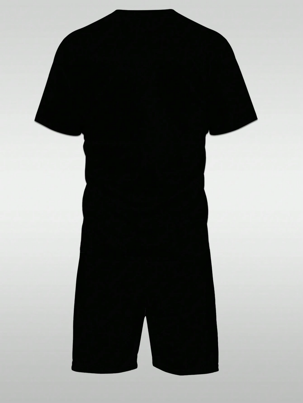 Men's Color Matching Casual Shorts Set 426