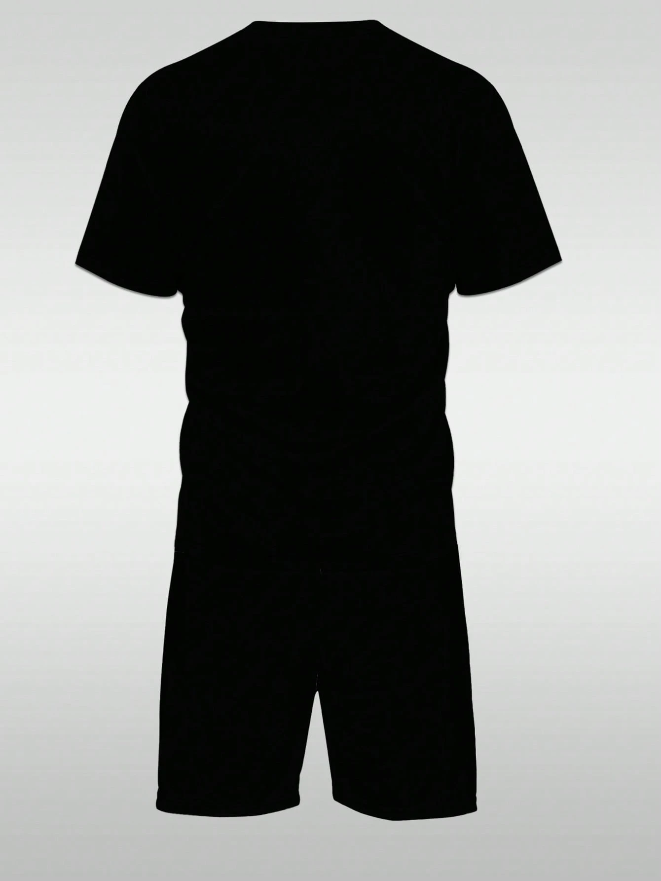 Men's Color Matching Casual Shorts Set 426