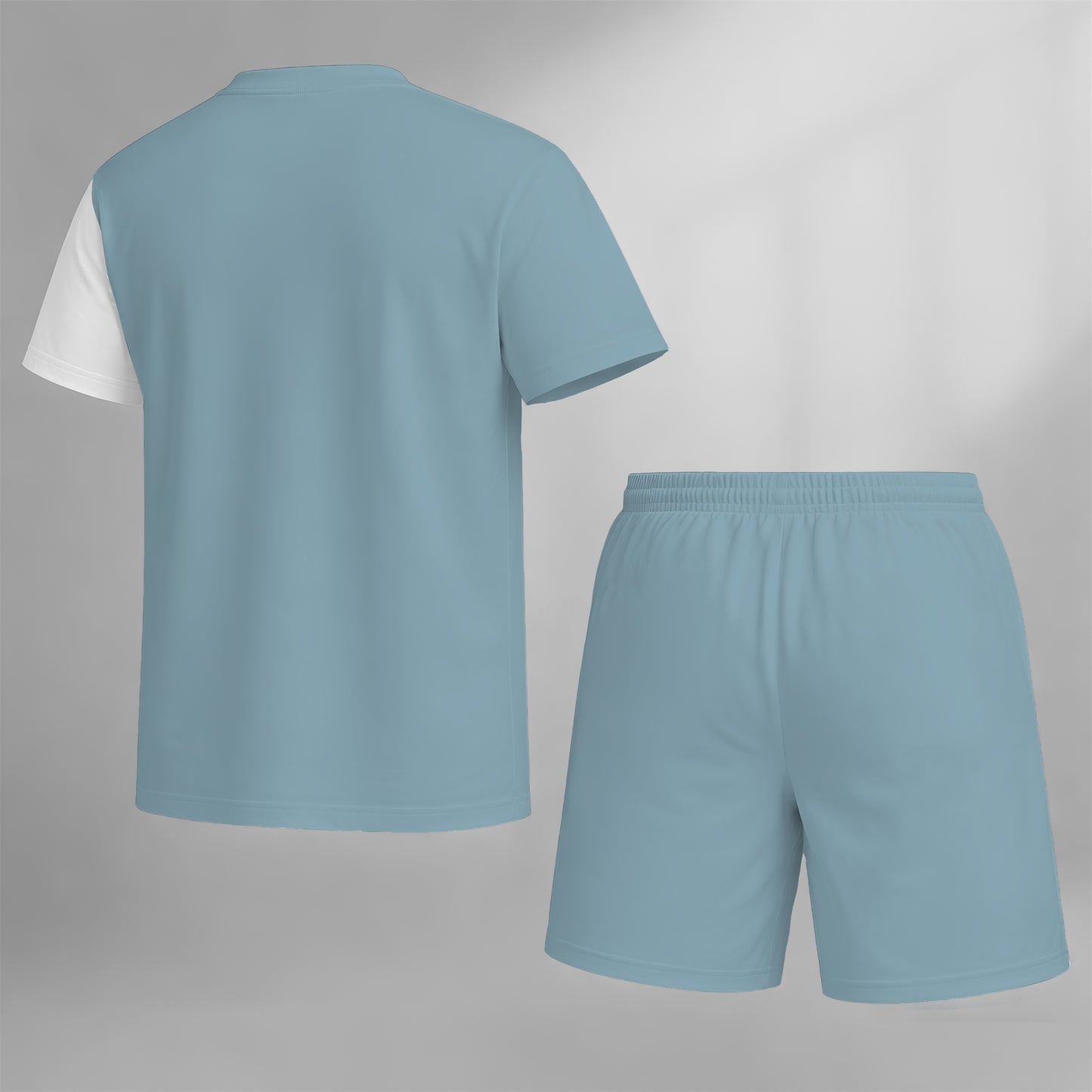 Men’s Casual Checker Stripe T Shirt and Shorts Set, 2 Piece Matching Outfit with Short Sleeve Tee and Elastic Waist Drawstring Shorts, Soft Breathable Summer Set for Holiday, Beach, Street Style, Lounge, and Everyday Wear