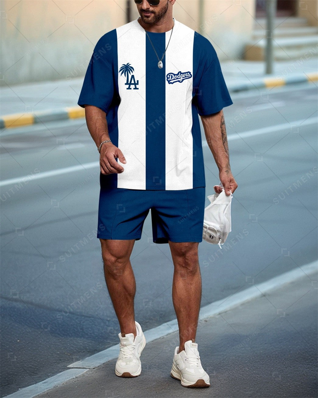 Men's Casual Summer Round Neck Set 0128