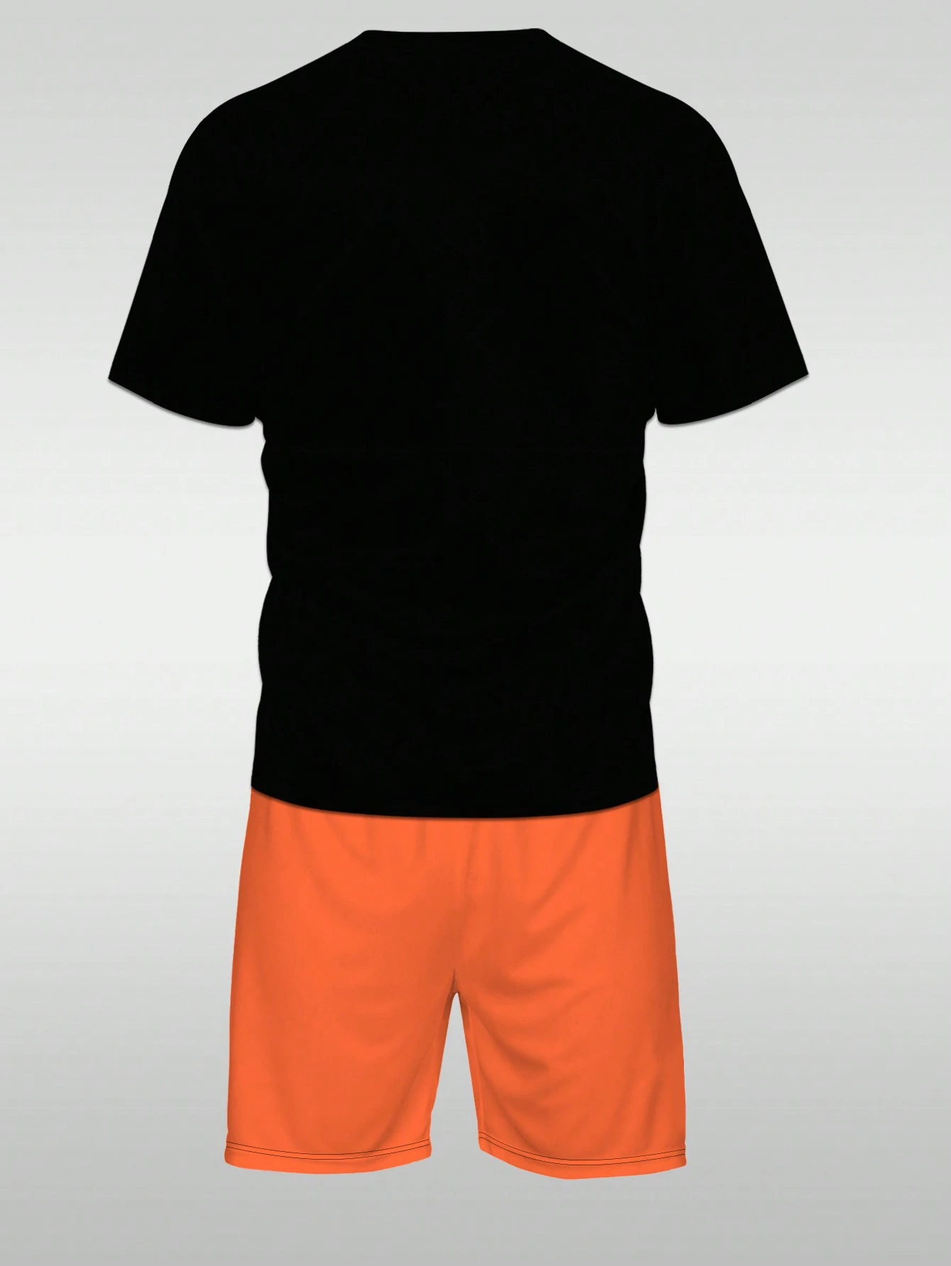 Men's Color Matching Casual Shorts Set 429