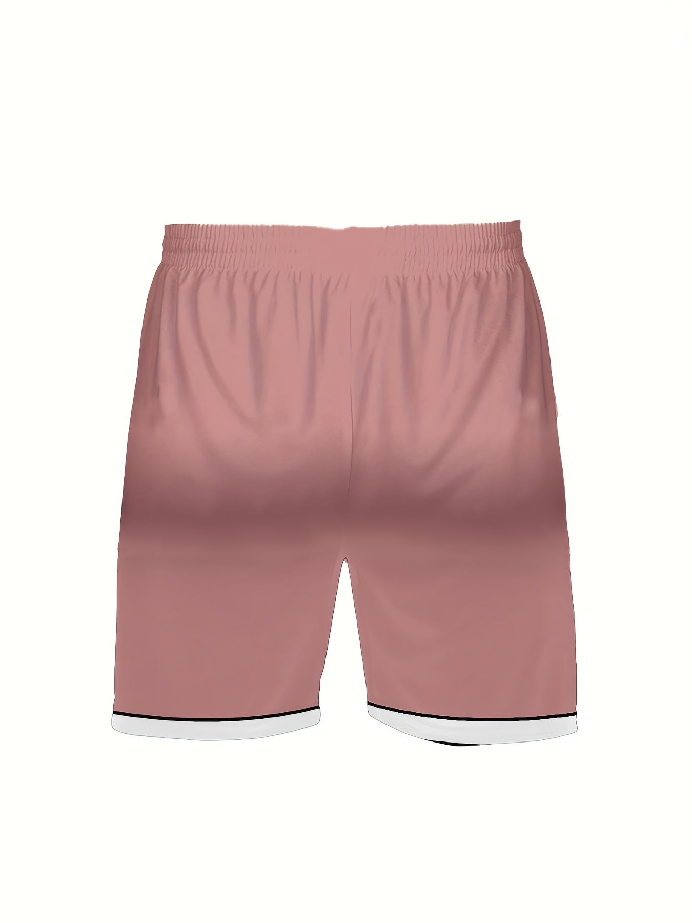 Men's Colorblock Summer Round Neck Set 104