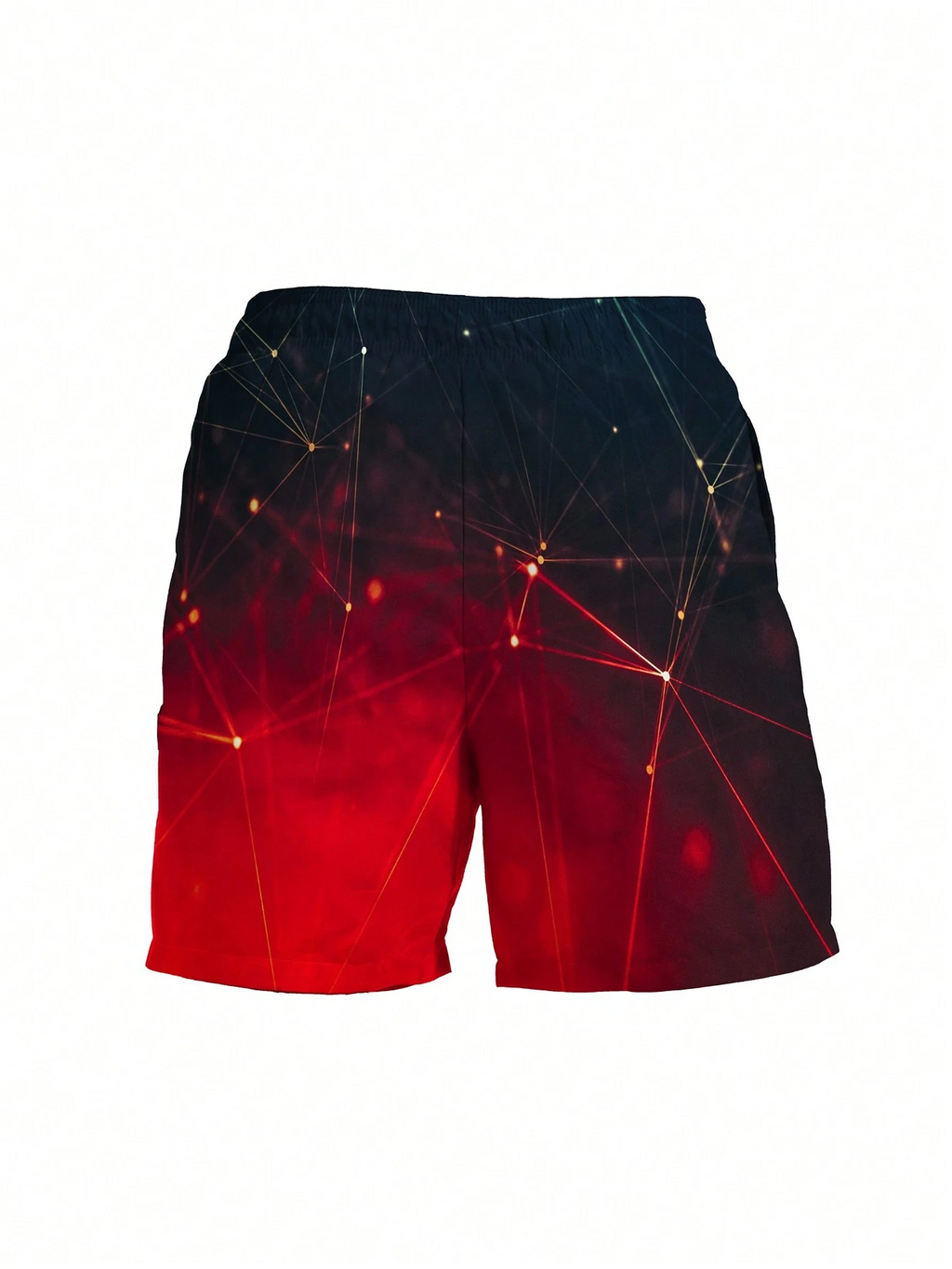 Men's Color Matching Casual Shorts Set 420