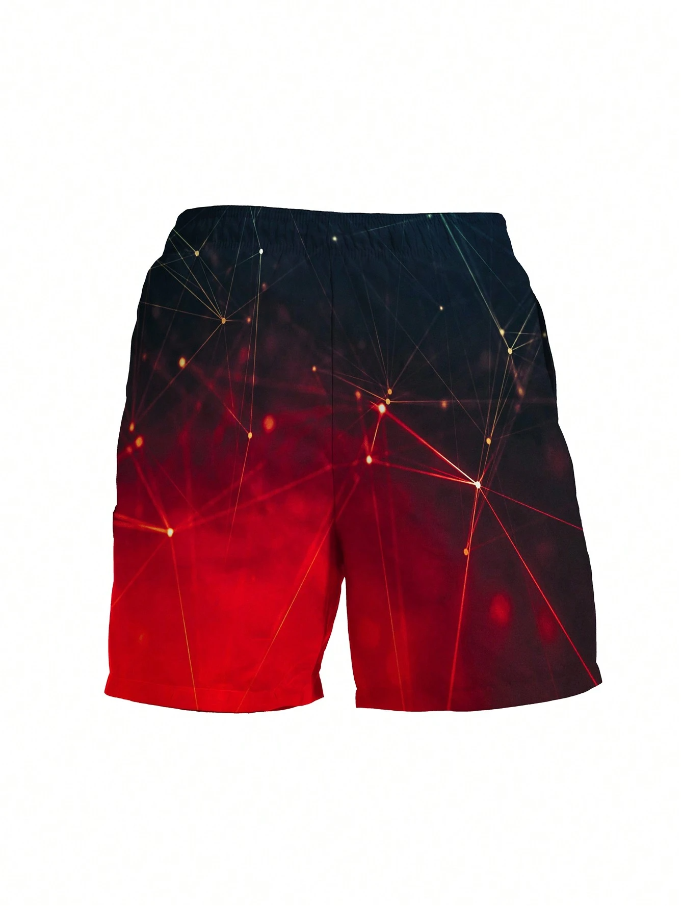 Men's Color Matching Casual Shorts Set 420