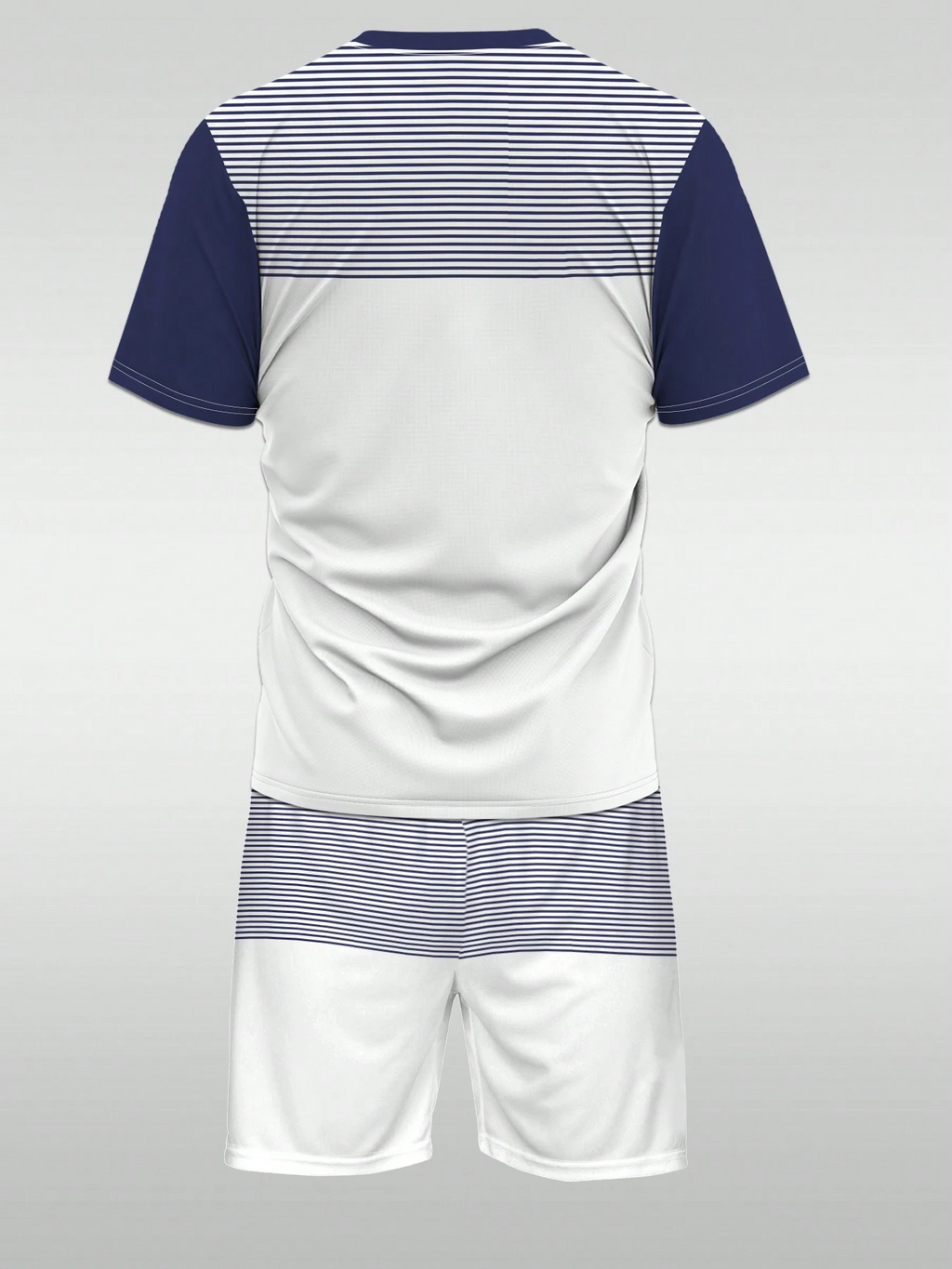 Men's Color Matching Casual Shorts Set 421